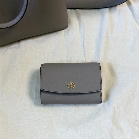 Tory Burch Taupe Satchel Bag - Picture 5 of 6
